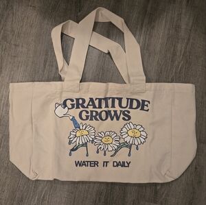 MAYFAIR Beige Canvas Tote Bag